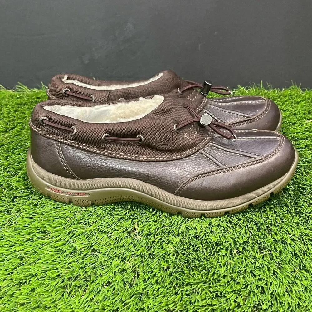 Sperry faux Fur Lined Duck Shoes. Size 7.5M